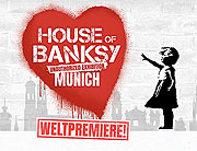 am 14.06.2024 eröffnet House of Banksy "unauthorised Exhibition" am Kalrsplatz 21-24 im ehemaligen Galeria Kaufhof an Stachus